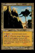 Magic the Gathering: Onslaught (Base Set) card 314 Contested Cliffs