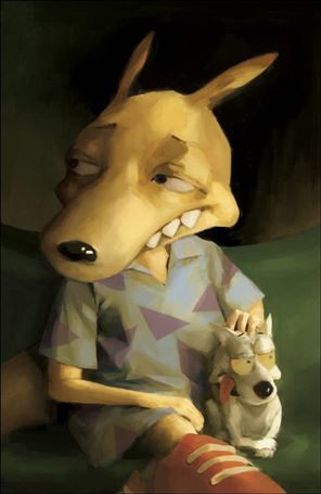 Rocko's Modern Life (2017) issue 1-B Miguel Mercado Subscription Portrait Cover