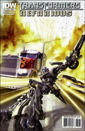 Transformers: Nefarious issue 5 Brian Rood Cover