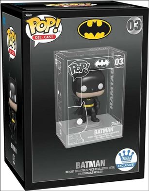 POP! Die-Cast figure 3 Batman Funko Shop Exclusive