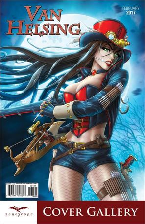 Van Helsing Cover Gallery issue 1-B Jason Cardy Cover