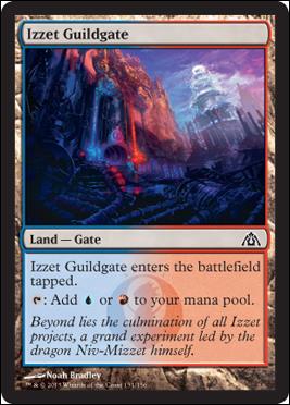 Magic the Gathering: Dragon's Maze (Base Set) card 151 Izzet Guildgate