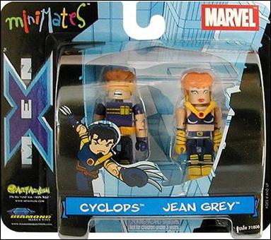 Marvel Minimates figure 9 Ultimate Cyclops and Ultimate Jean Grey