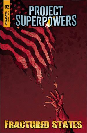 Project Superpowers: Fractured States issue 2-B Scott Kolins Cover