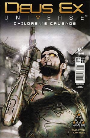Deus Ex: Children's Crusade issue 3-C Marco Turini Cover