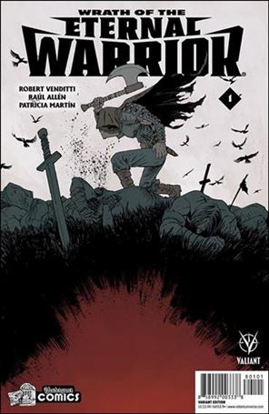 Wrath of the Eternal Warrior issue 1-JL Declan Shalvey Yesteryear Comics Cover 1/1000