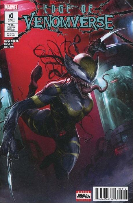 Edge of Venomverse issue 1-S Francesco Mattina Cover (2nd Print)