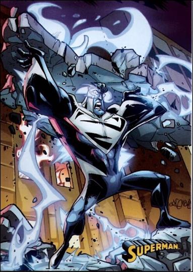 Superman: The Legend (Base Set) card 58 Superman Blue