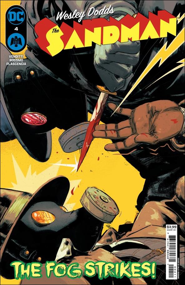 Wesley Dodds: The Sandman issue 4 Riley Rossmo Cover