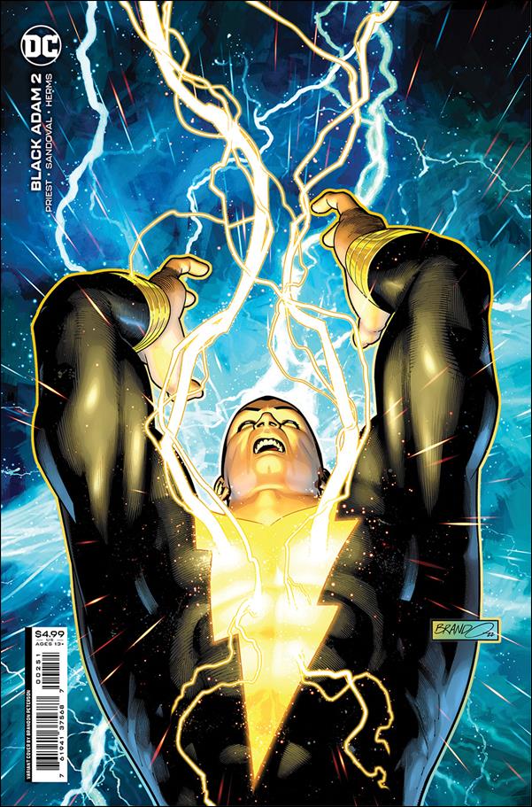 Black Adam issue 2-C Brandon Peterson Cardstock Cover
