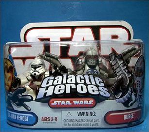 Star Wars: Galactic Heroes figure 42 Obi-Wan Kenobi and Durge