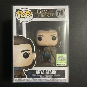POP! Game of Thrones figure 76 Arya Stark (2019 Spring Conventon Exclusive)
