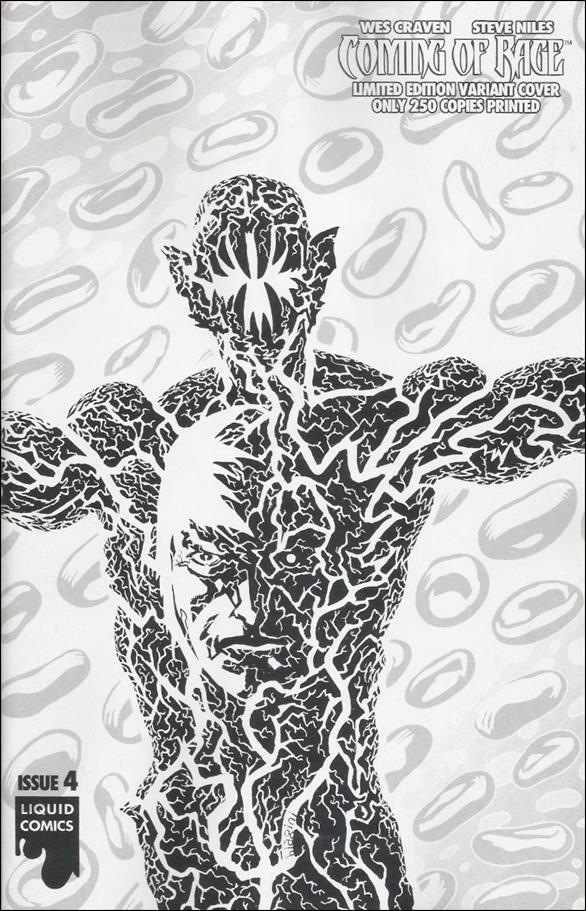 Coming of Rage issue 4-C Francesco Biagini Demon Black & White Cover 1/250