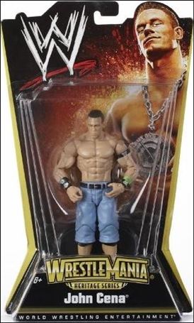 WWE: Wrestlemania Heritage (Series 1) figure 3 John Cena (Wrestlemania XXI)