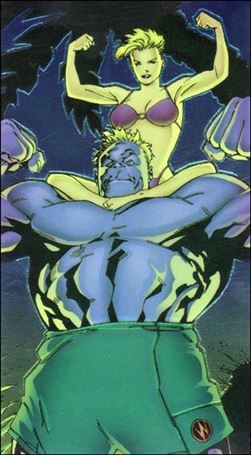WildC.A.T.s '94 (Base Set) card 69 Maul & Brooke