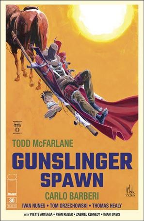 Gunslinger Spawn issue 30 Marco Failla Cover