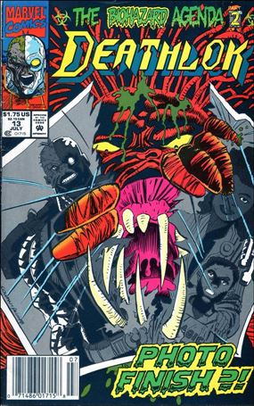 Deathlok (1991) issue 13-B Newsstand Cover