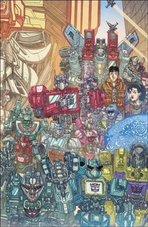 Transformers (2023) issue 1-ZU Filya Bratukhin Color Cover (Seventh Printing)