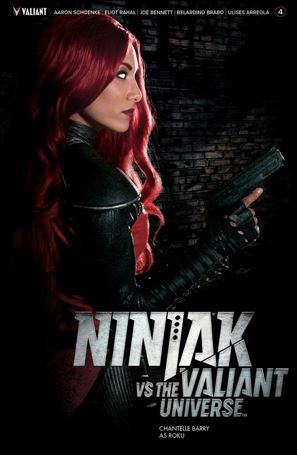 Ninjak vs the Valiant Universe issue 4-C Photo Cover