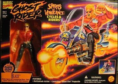 Ghost Rider Spirits of Vengeance Cycles and Riders figure 1 Blaze