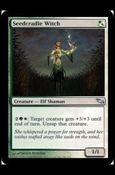 Magic the Gathering: Shadowmoor (Base Set) card 241 Seedcradle Witch