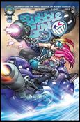 BubbleGun (2013) issue 2 Mike Bowden Cover