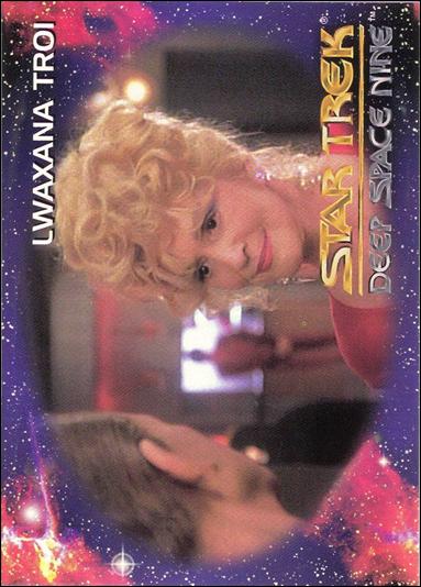 Star Trek: Deep Space Nine (Base Set) card 12 Lwaxana Troi