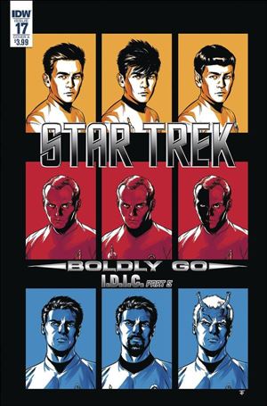Star Trek: Boldly Go issue 17 Marcus To Cover