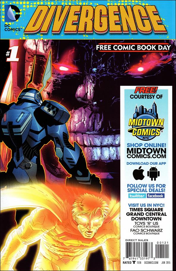 Divergence FCBD Special Edition  issue 1-B Midtown Comics Cover