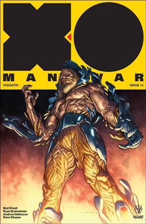 X-O Manowar (2017) issue 13 Lewis LaRosa Cover