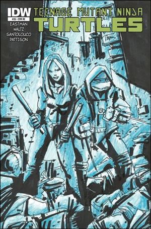 Teenage Mutant Ninja Turtles (2011) issue 26-D Kevin Eastman Jetpack Comics Cover 1/1000 