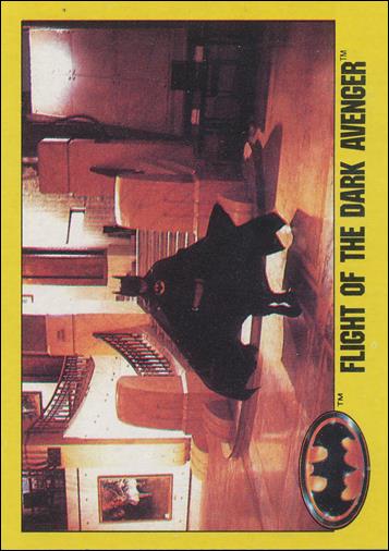 Batman: Series 2 (Base Set) card 243 Flight of the Dark Avenger