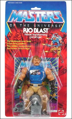 Masters of the Universe (Original Series) Basic Action Figures figure 37 Rio Blast
