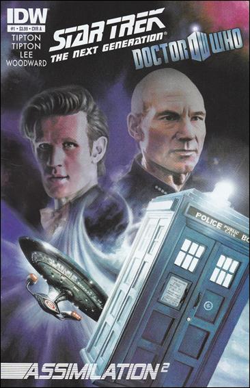 Star Trek: The Next Generation / Doctor Who: Assimilation2 issue 1 J.K. Woodward Cover