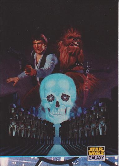 Star Wars Galaxy: Series 2 (Base Set) card 204 Han Solo and the Lost Legacy
