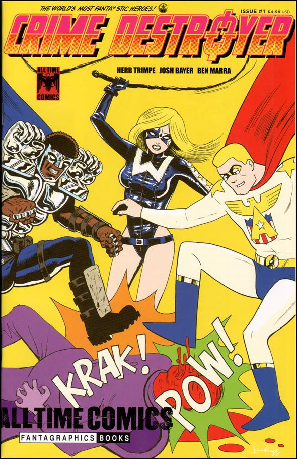 All Time Comics: Crime Destroyer issue 1 Jim Rugg Cover