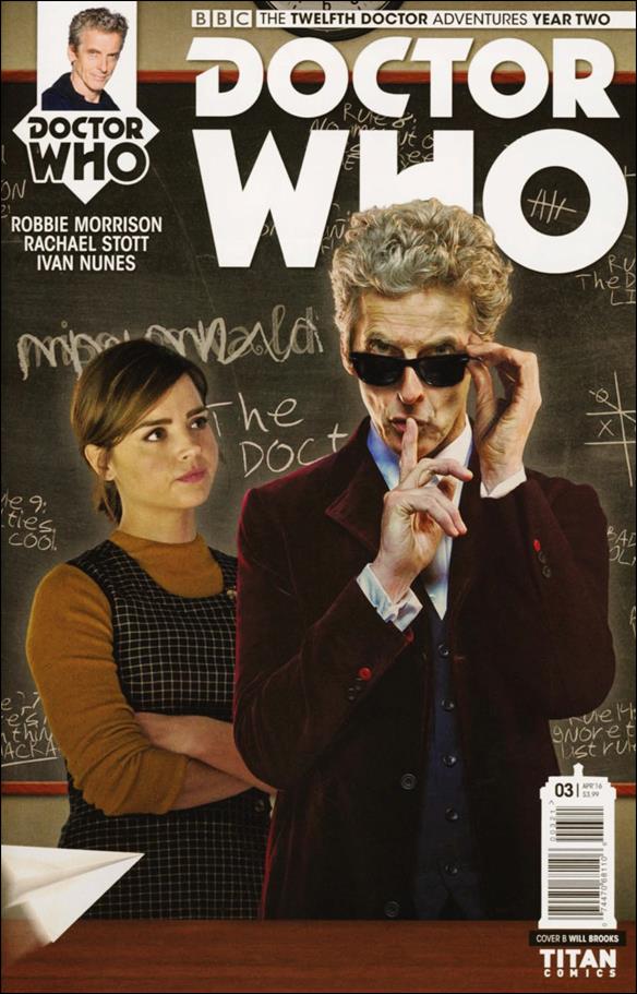 Doctor Who: The Twelfth Doctor Year Two issue 3-B Will Brooks Subscription Cover