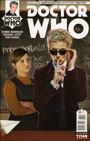 Doctor Who: The Twelfth Doctor Year Two issue 3-B Will Brooks Subscription Cover