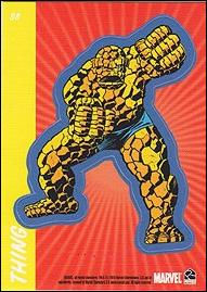 70 Years of Marvel Comics (Retro Sticker Subset) card S8 Thing