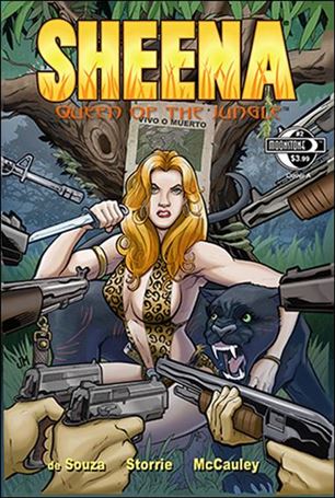 Sheena, Queen of the Jungle (2014) issue 2 Jake Minor / Kevin Minor Cover