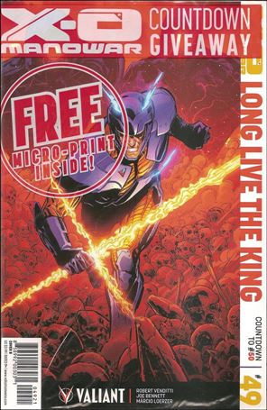X-O Manowar (2012)  issue 49-C Polybagged Phil Jimenez Cover