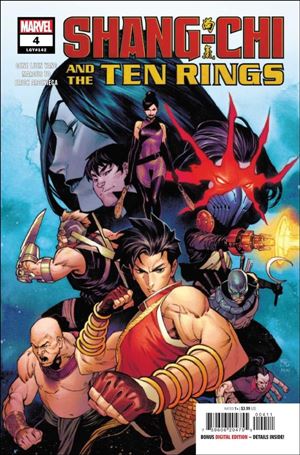 Shang-Chi and the Ten Rings issue 4 Dike Ruan Cover