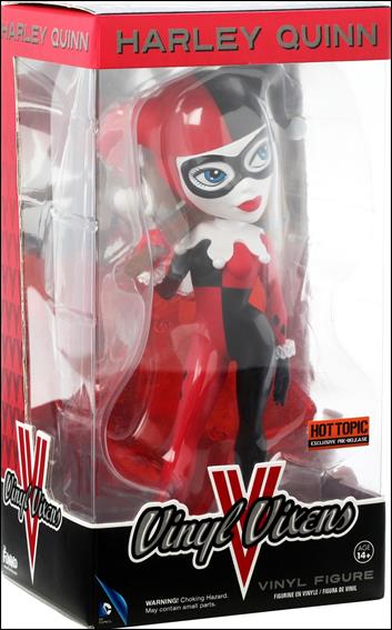 DC Vinyl Vixens figure 2 Harley Quinn (Hot Topic Pre-Release)