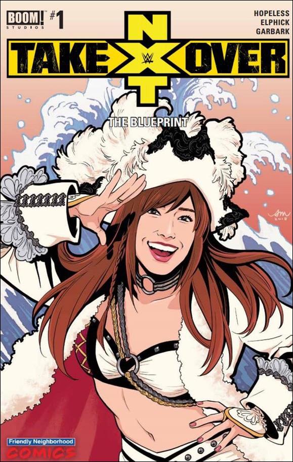 WWE: NXT Takeover - The Blueprint issue 1-C Mok Friendly Neighborhood Comics Cover