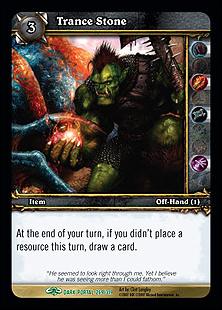 World of Warcraft: Through the Dark Portal (Base Set) card 269 Trance Stone