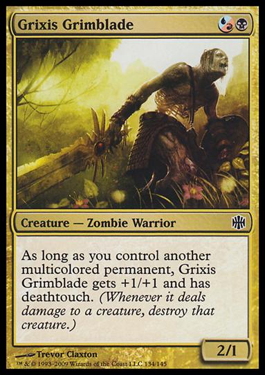 Magic The Gathering: Alara Reborn (Base Set) card 134 Grixas Grimblade