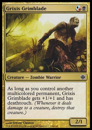 Magic The Gathering: Alara Reborn (Base Set) card 134 Grixas Grimblade