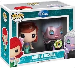 POP! Disney Multi-Packs figure nn2 Ariel & Ursula (Metallic) SDCC 2012 1/480