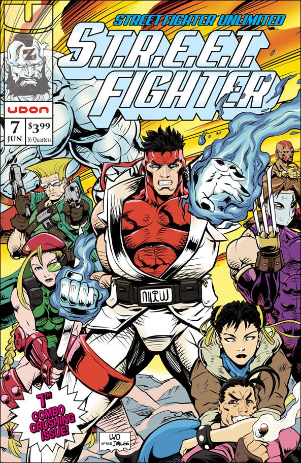 Street Fighter Unlimited issue 7-D Long Vo 1:10 Cover