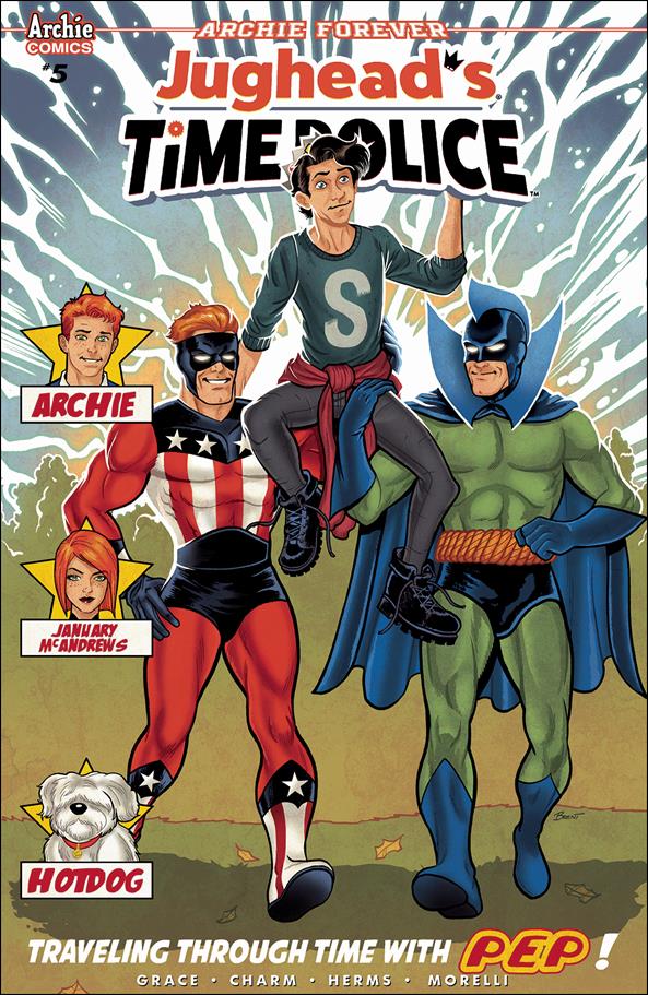 Jughead's Time Police (2019) issue 5-B Brent Schoonover Cover
